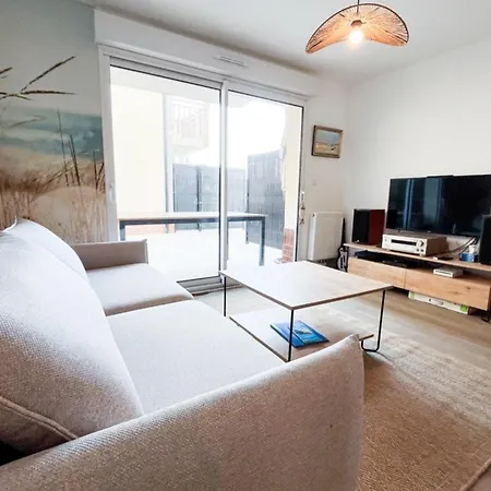 85 M House With Terrace In * Stella-Plage